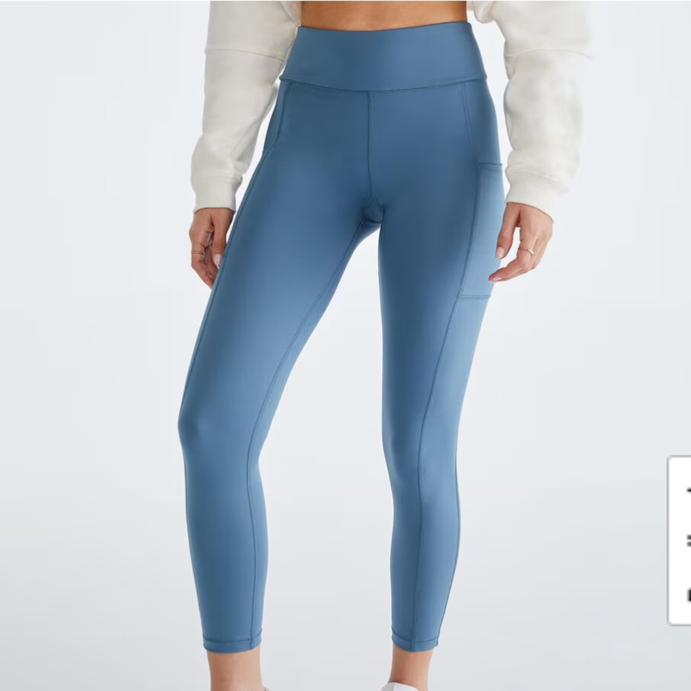 Aeropostale Flex Leggings High Rise Ankle NWT blue size M